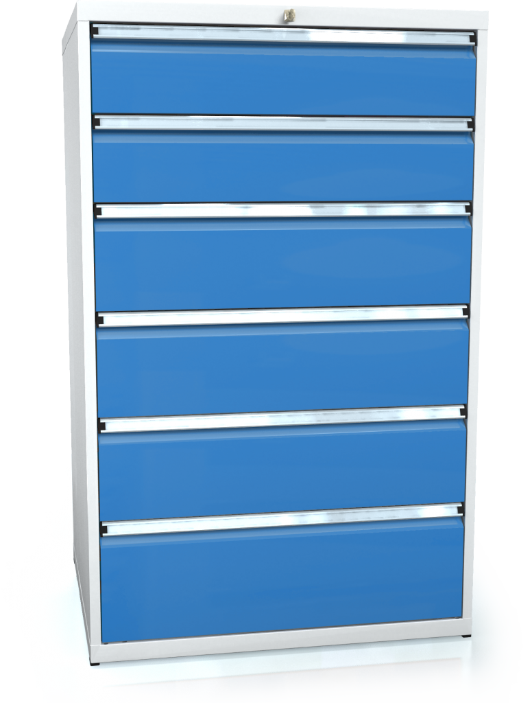 Drawer cabinet 1373 x 860 x 750 - 6x drawers